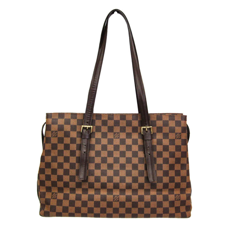 LOUIS VUITTON Authentic Brown Damier Shoulder Bag